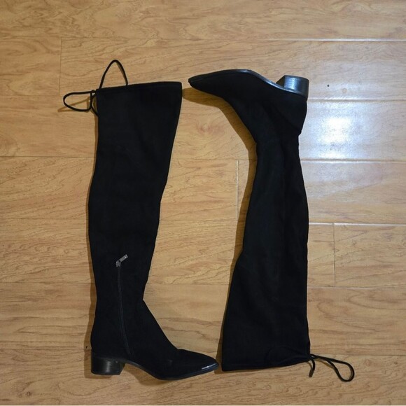 Marc Fisher Black Yuna Over The Knee Boots Size 7 - Picture 2 of 11